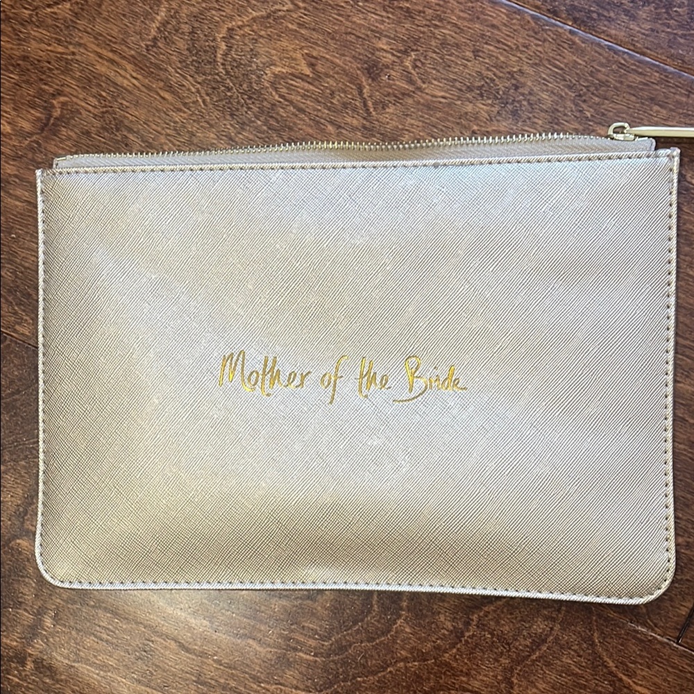 Gold 'Mother of the Bride' Clutch